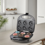 Sokany Donut Maker Machine – 750W Non-Stick Electric Donut Maker, Compact & Sleek Design, Black SK-856 - Image 2