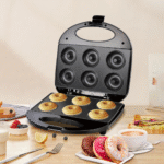 Sokany Donut Maker Machine – 750W Non-Stick Electric Donut Maker, Compact & Sleek Design, Black SK-856 - Image 4