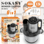 Sokany Digital Stainless Steel Chopper 3.5L 1000 Watts (SK-06012)