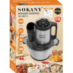 Sokany Digital Stainless Steel Chopper 3.5L 1000 Watts (SK-06012) - Image 2
