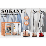 Sokany Steam Iron - 2000W - 3.5L - Crimson (SK-4012) - Image 4