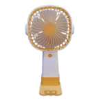 Mini Portable USB High Speed ​​Desktop Handheld Fan with Holder - Image 3