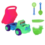 Beach Dump Truck Toy for Kids with Water Toys and 2 Shovels - Image 2