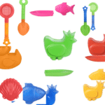Beach Dump Truck Toy for Kids with Water Toys and 2 Shovels - Image 3