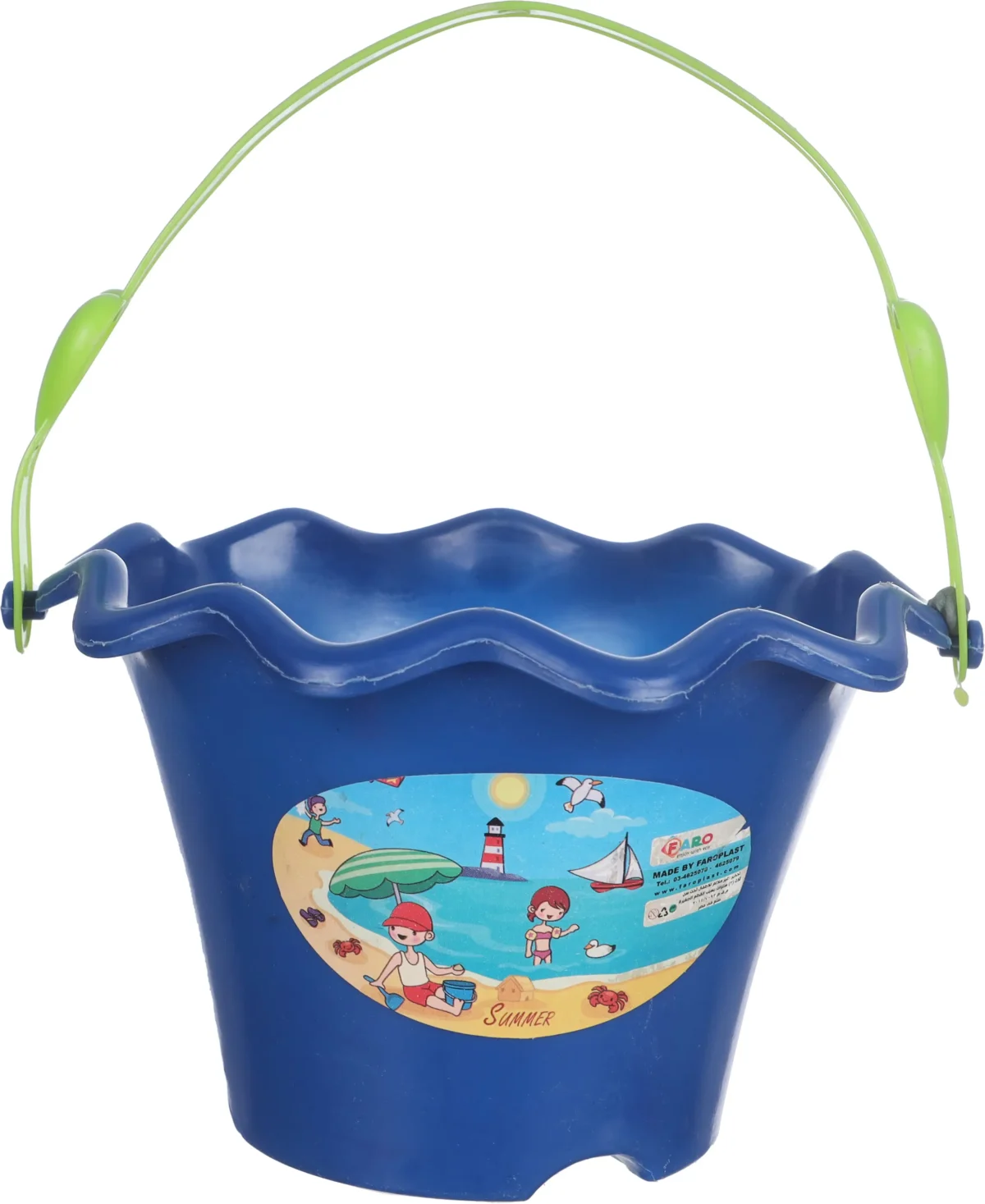 Beach Toys Set for Kids - 5 Pieces in Various Shapes and Colors - Image 2