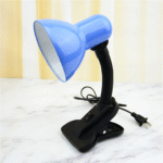 Desk Clip Lamp for Reading and Studying – Flexible Arm & Focused Lighting – Easy Clamp-on Mount (Blue) - Image 3