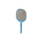 Dual-Use Foldable Electric Mosquito Swatter Racket, Blue - LTD-658
