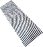 Handmade Runner Rug for Entryways or Hallways black and white(150×200cm) - Image 5