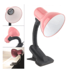 Desk Clip Lamp for Reading and Studying – Flexible Arm & Focused Lighting – Easy Clamp-on Mount (Rosy) - Image 2