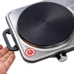 Flamingo Stainless Steel Hot Plate – 2 Burners – 2500W - Image 3