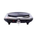 Hosaki, Electric Hot Plate 1000W – Single Burner with Non-Stick Coating & Overheat Protection - Image 2