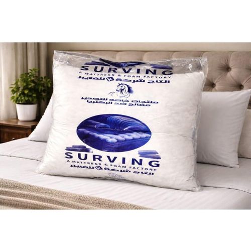 piece. Comfortable fiber pillow in a bright white c. m  70 * 50