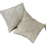 Two decorative velvet cushions with filling – calming beige color 40*40 cm - Image 5