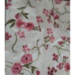 Al Majd 5-Piece Floral Bedding Set – Pink, 220 × 240 cm with Cushions 55 × 70 cm & 2 Pillowcases 45 × 155 cm - Image 2