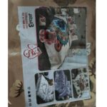 Floral 3-Piece Bed Sheet Set – 220 × 240 cm + Cushions 45 × 160 cm – Beige color-,EL magd - Image 2