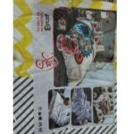 Floral 3-Piece Bed Sheet Set – 220 × 240 cm + Cushions 45 × 160 cm – yellow color-,EL magd - Image 3