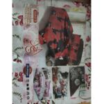 Al Majd 5-Piece Floral Bedding Set – Pink, 220 × 240 cm with Cushions 55 × 70 cm & 2 Pillowcases 45 × 155 cm - Image 3